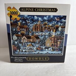 Dowdle 1000 Piece Puzzle Alpine Christmas